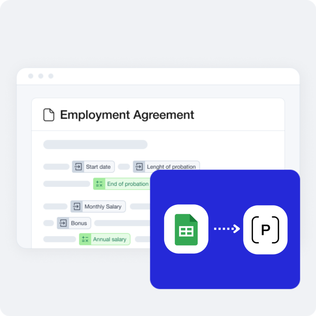 employment agreement platform screenshot - zapier integration